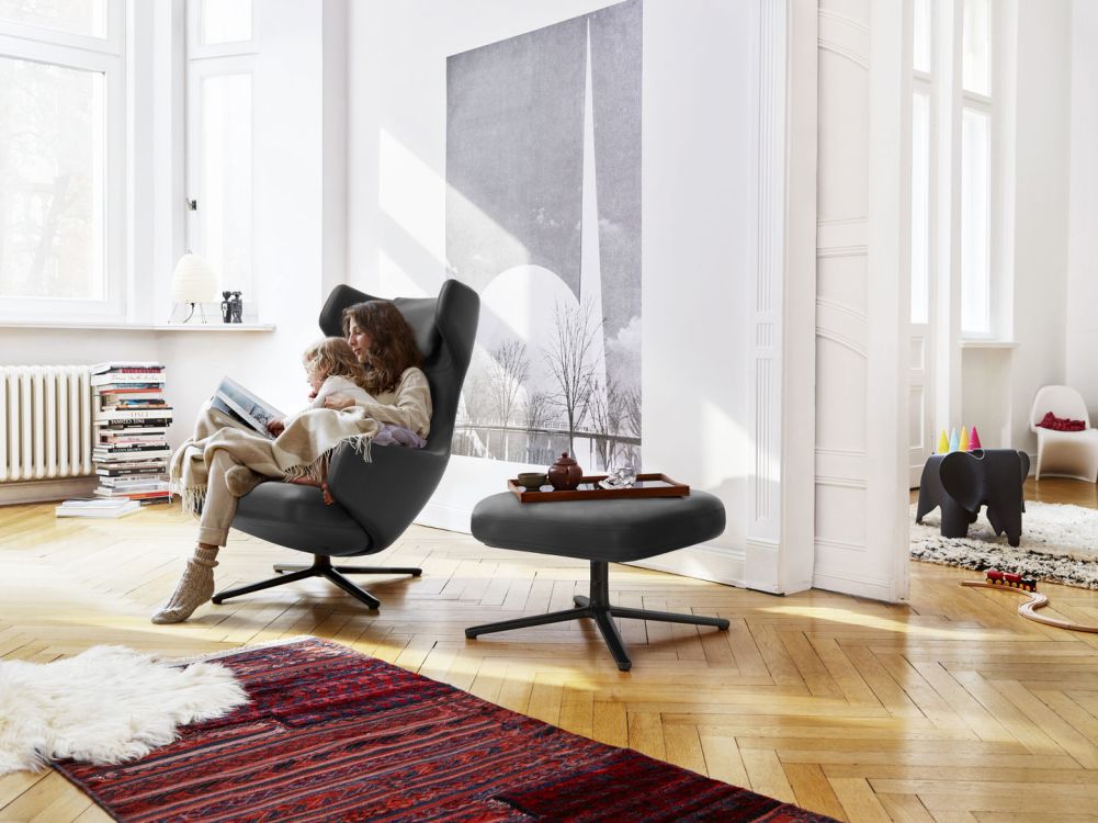 Fauteuil Grand Repos & Ottoman